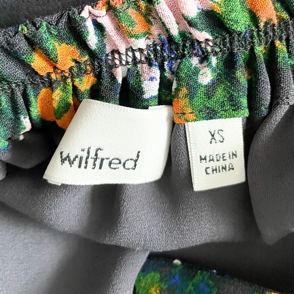Wilfred Floral Cut-out Halter Maxi Dress - Picture 5 of 13